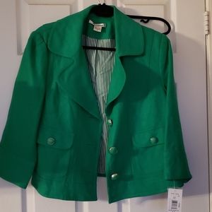 Gorgeous green spring suit jacket